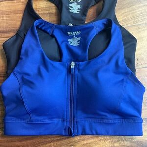 Tek gear high impact sports bras two pack Size small